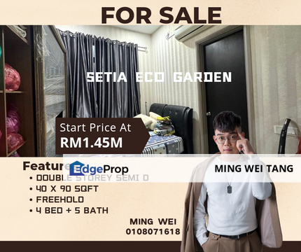 Setia Eco Garden Gelang Patah Semi D Fully Renovated Sale, Johor, Gelang Patah