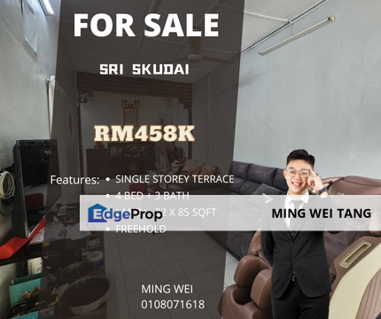 Sri Skudai Fully Renovated House Sale, Johor, Skudai