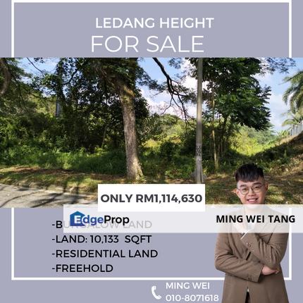 Ledang Height Residential Land for Sale , Johor, Ledang Heights