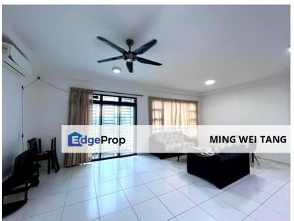 Sky View Apartment 3 Bedrooms 2 Bathrooms Fully Furnished for Rent , Johor, Bukit Indah