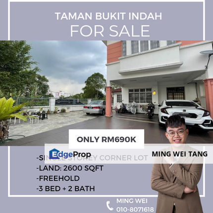 Bukit Indah Most Valuable House Sale, Johor, Johor Bahru