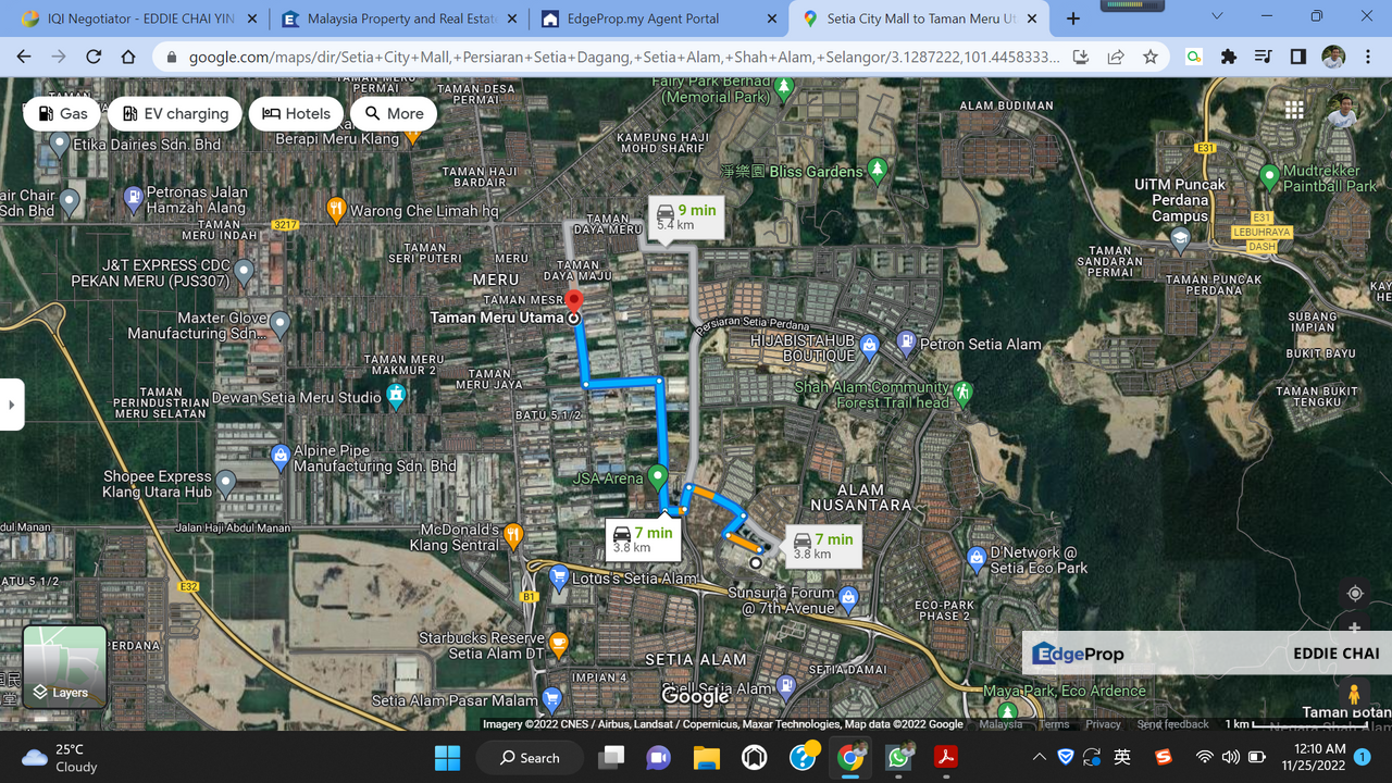 3 Acres Freehold Residential Flat Land, Jalan Teratai, Batu 5, Off Jalan Meru , Selangor, Klang