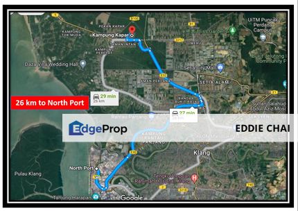 33 Acres Kapar, Klang Freehold Industrial Land For Sales, Selangor, Kapar 