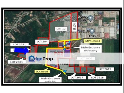 4.91 Acres Banting, Agriculture Zoning Industrial Land For Sales, Selangor, Banting