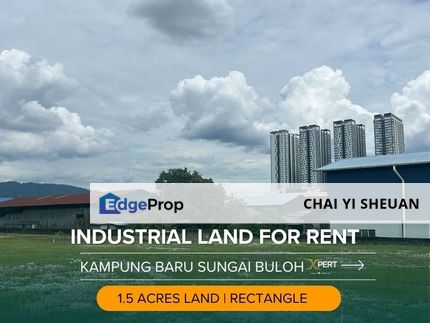 Kampung Baru Sungai Buloh Industrial Land For Rent, Selangor, Sungai Buloh