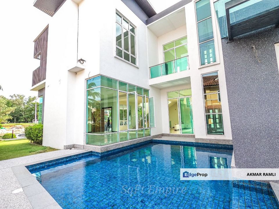 Newly Built Modern Bungalow Menara Facing South with Swimming Pool and Lift @ Bukit Jelutong., Selangor, Bukit Jelutong