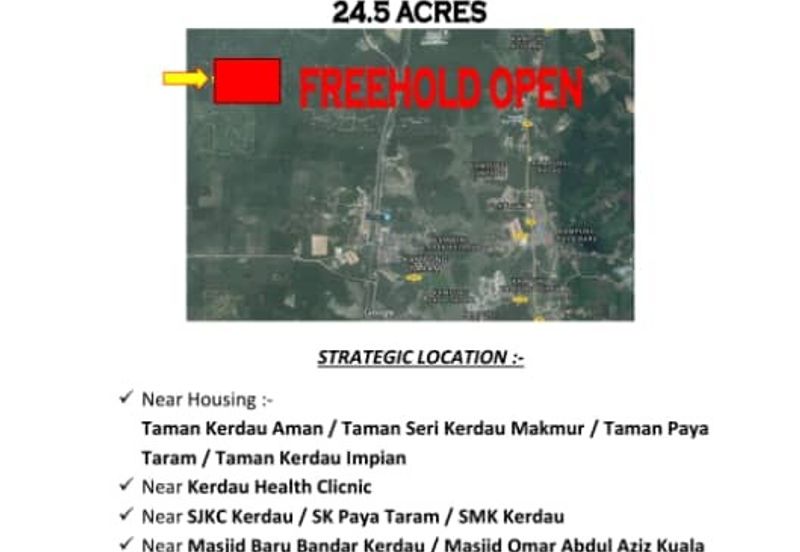 Residential Land Freehold Kerdau Temerloh
