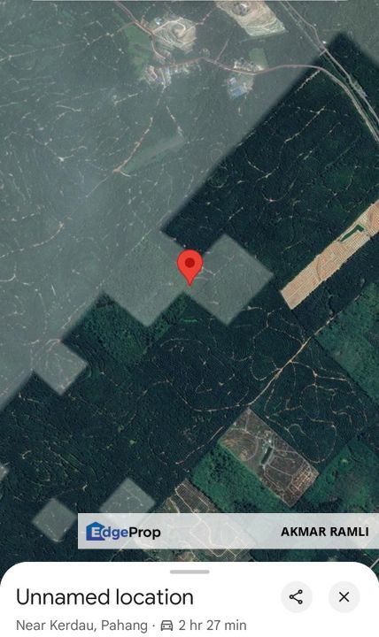 Agriculture Land For Rental Kerdau Temerloh , Pahang, Temerloh