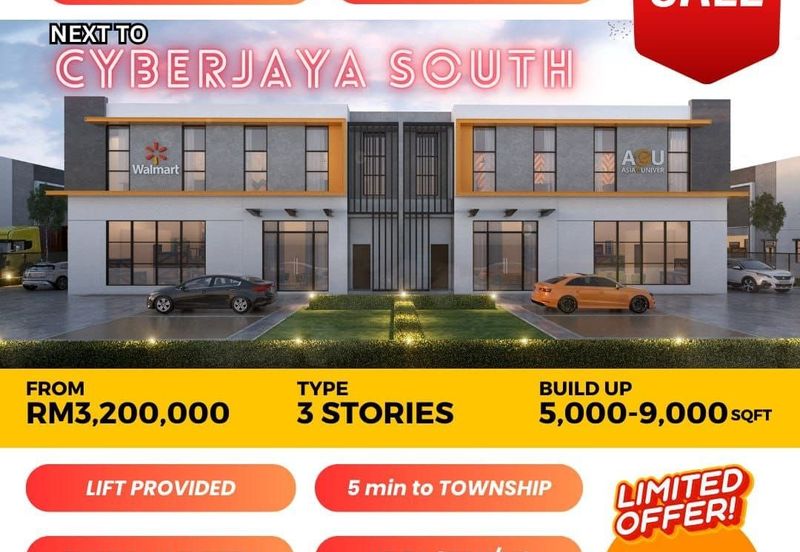 Semi D Cluster Factory next to Cyberjaya South