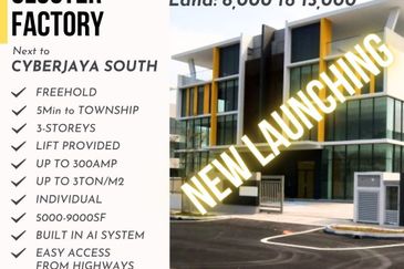 Semi D Cluster Factory next to Cyberjaya South