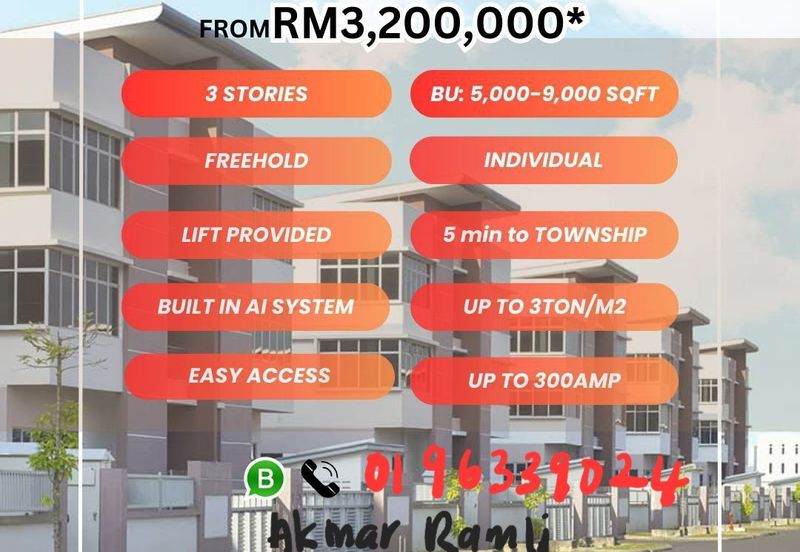 Semi D Cluster Factory next to Cyberjaya South