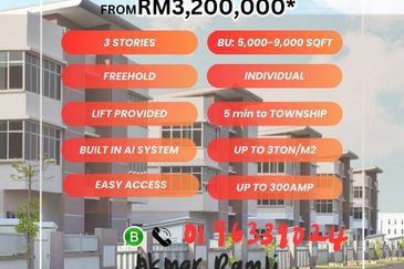 Semi D Cluster Factory next to Cyberjaya South