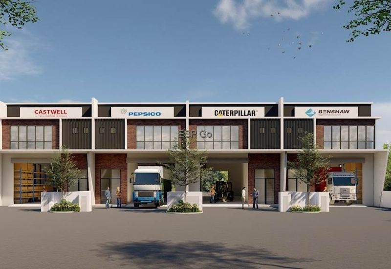 Semi Detached Factory in Kundang Park 