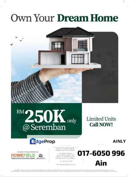💥💥RUMAH MAMPU MILIK LOKASI NEGERI SEMBILAN💥💥, Negeri Sembilan, Seremban