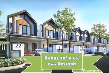 new projek 2sty batang kali ion berlian lake garden