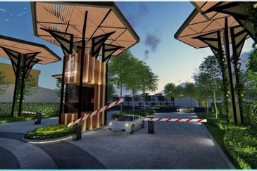 new projek 2sty batang kali ion berlian lake garden