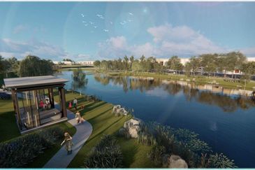 new projek 2sty batang kali ion berlian lake garden