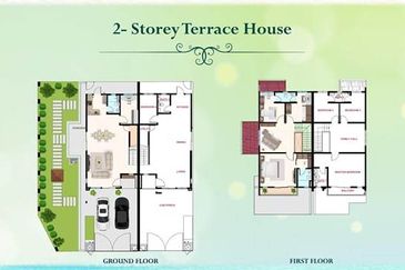 new projek 2sty batang kali ion berlian lake garden