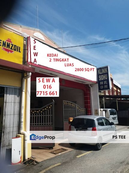 SEWA - 2 Tingkat Kedai - Segera boleh berniaga, Negeri Sembilan, Seremban