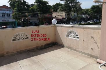 SEWA - 2 Tingkat Kedai - Segera boleh berniaga