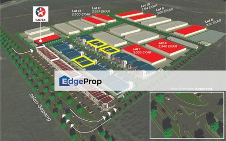 Suria Industrial Park (Sepang Township of Commercial, KLIA) FOR SALE, Selangor, Sepang