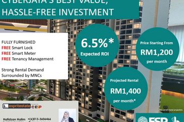 AMAZING START: The Perfect Investment for First-Timers Awaits in Cyberjaya - Secure It Now!