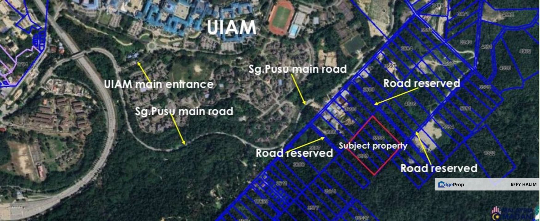 10.38 ACRE LAND @ SUNGAI PUSU, GOMBAK FOR SALE, Selangor, Gombak