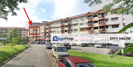  [FOR SALE] LOW COST Corner Lot  Blok C13 Flat Melati,  Taman Melati Gombak Kuala Lumpur, Kuala Lumpur, Setapak