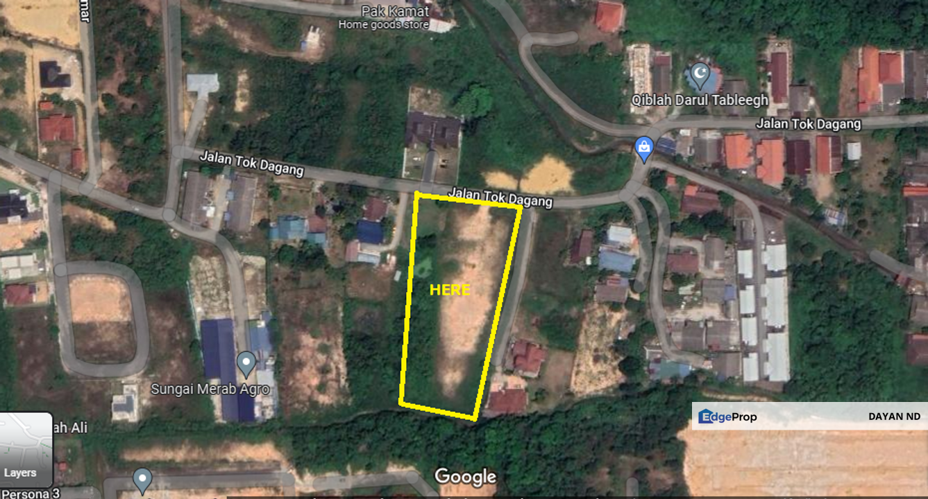 Tanah Lot Banglo Sungai Merab Dekat Masjid Istiqamah, Selangor, Bangi