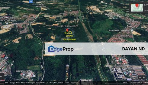 2.43 Ekar Tanah Residential Airport City Sepang, Selangor, Sepang