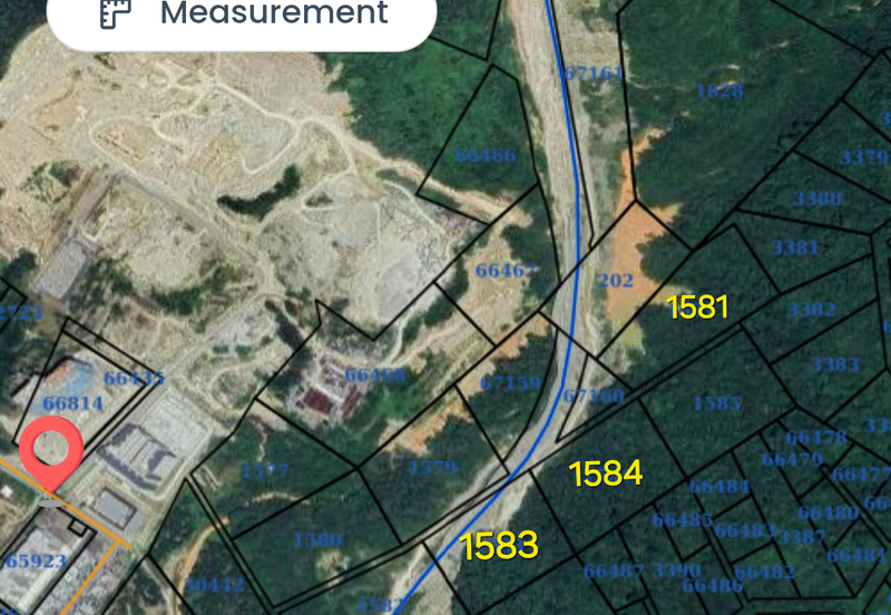 Tanah 15 ekar tepi Lebuhraya EKVE Sungai Long