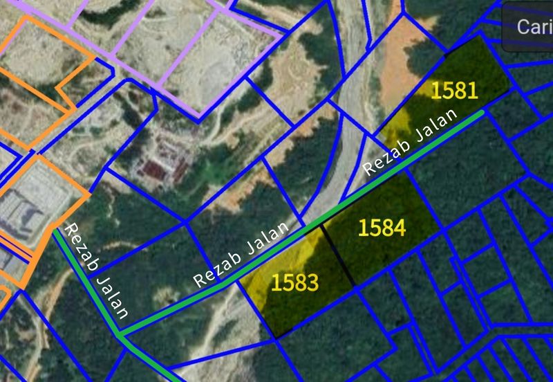 Tanah 15 ekar tepi Lebuhraya EKVE Sungai Long