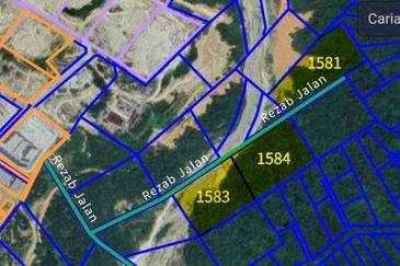 Tanah 15 ekar tepi Lebuhraya EKVE Sungai Long