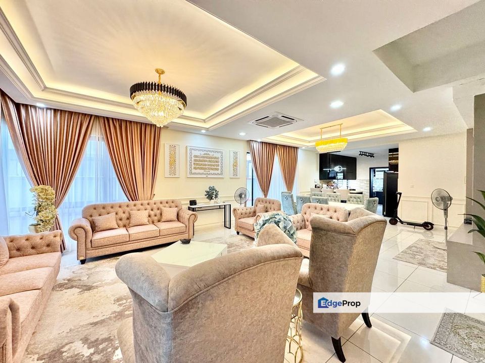 RENOVATED Double Storey End Lot Terrace Clover Cahaya Alam Seksyen U12, Shah Alam For Sale Near Seksyen 7 Shah Alam, Selangor, Shah Alam