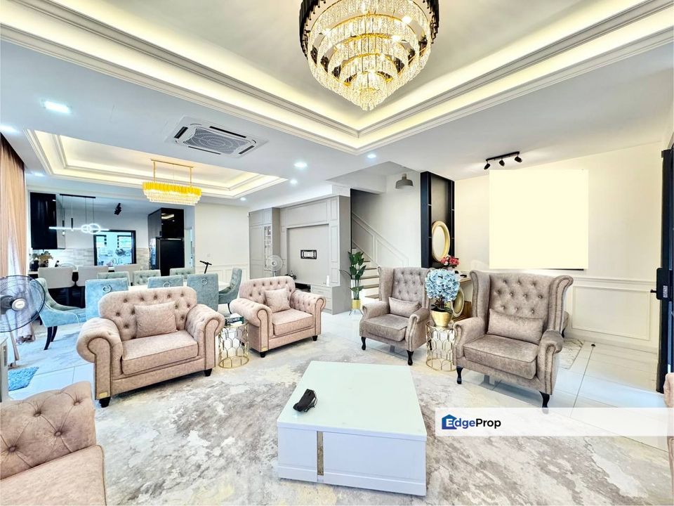 RENOVATED Double Storey End Lot Terrace Clover Cahaya Alam Seksyen U12, Shah Alam For Sale Near Seksyen 7 Shah Alam, Selangor, Shah Alam