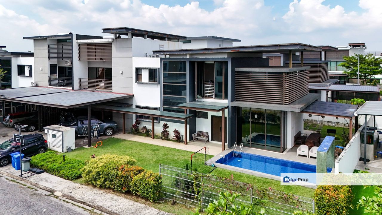 Ficus Peak Denai Alam Shah Alam Double Storey Semi D For Sale Freehold, Selangor, Denai Alam