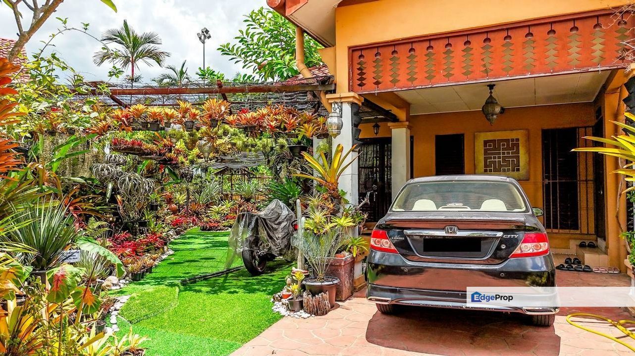 Alam Damai Cheras End Lot Double Storey Terrace Puspa For Sale, Kuala Lumpur, Cheras