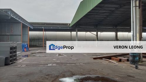 1 acre land 33k sqft built up warehouse/factory for sale at Olak Lempit@Banting , Selangor, Banting