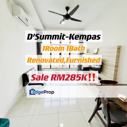 D Summit,1Room,Renovated&Furnished, Johor, Johor Bahru