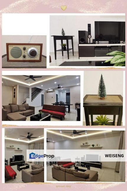 Mutiara Rini Utama 2 Storey Terrace House For Rent, Johor, Skudai