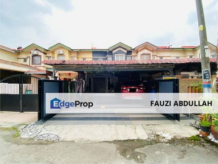 Facing Open Extended Double Storey Terrace Jalan Kerongsang Bandar Puteri Klang, Selangor, Klang
