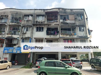 Tmn Cahaya Shop Apartment | Top Floor | 2R1B | 700m to LRT Cahaya | Ready Tenant , Selangor, Ampang