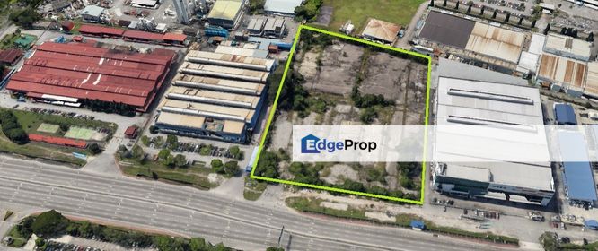 Industrial Land Freehold Facing Main Road at Hicom Industrial Park Glenmarie, Selangor, Shah Alam