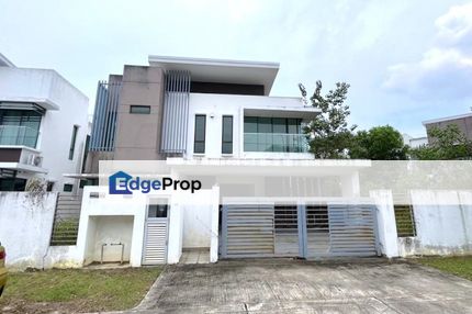 Double Storey Semi D Citrina Regency Alam Impian Shah Alam Gated Guard Huge Land, Selangor, Shah Alam