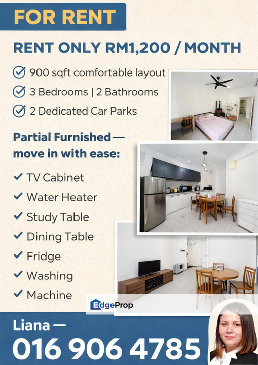 BEAUTIFULLY FURNISHED FOR RENT - HARMONI ECO MAJESTIC, SEMENYIH, Selangor, Semenyih