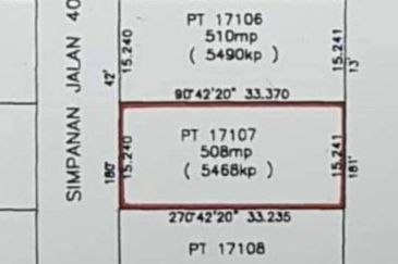 LOT BANGLO DATARAN IMAN, JALAN HJ OMAR, DESA PUTRA, SG MERAB