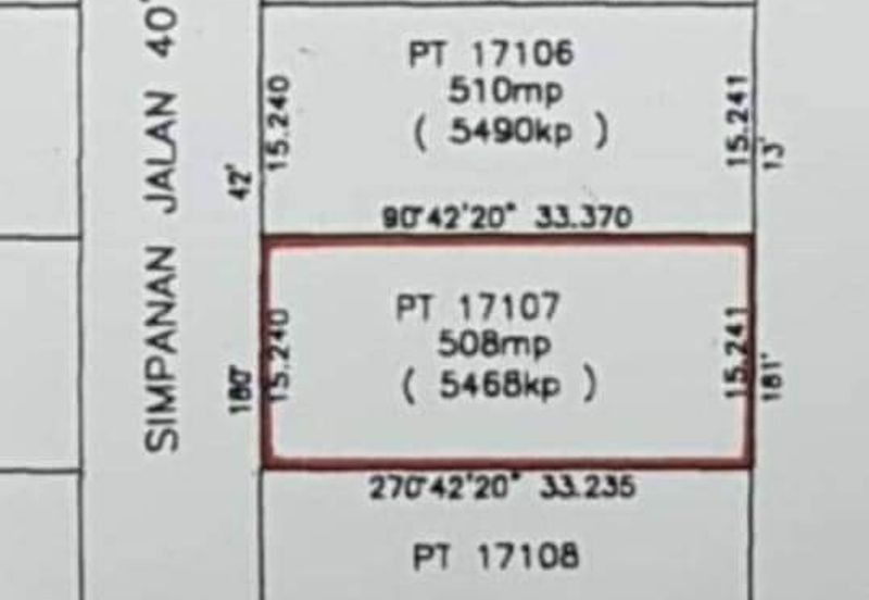 LOT BANGLO DATARAN IMAN, JALAN HJ OMAR, DESA PUTRA, SG MERAB