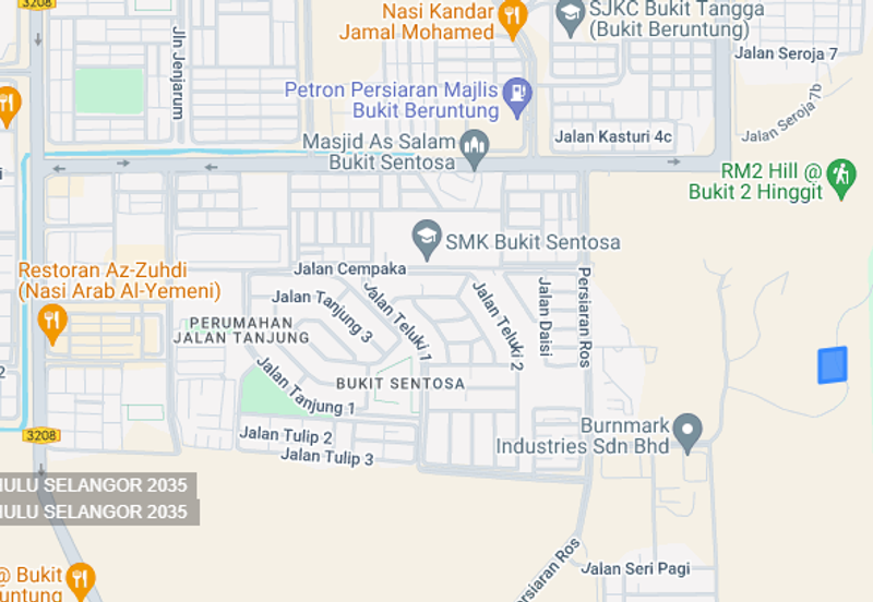 2.05 Acres Agriculture Land Bukit Sentosa, Bukit Beruntung, Rawang, Hulu Selangor