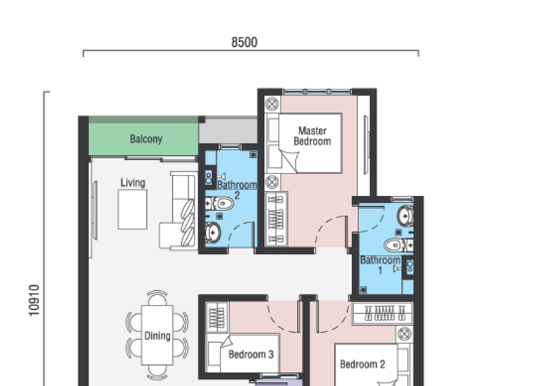 Verando Residence @ PJ South Condo For Rent
