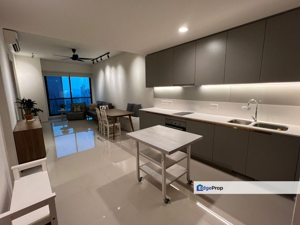 Mont Kiara Residensi Solaris Parq High Floor Fully Furnished for Rent , Kuala Lumpur, Dutamas